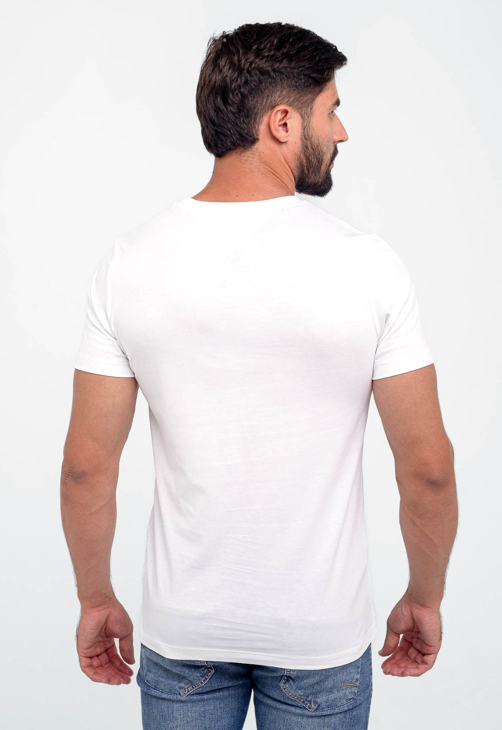 Camiseta Tommy Hilfiger Faixa Peito - Henri Store