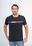 Camiseta Tommy Hilfiger Faixa Tricolor - Live - Henri Store