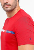 Camiseta Tommy Hilfiger Faixa Tricolor - Live - Henri Store