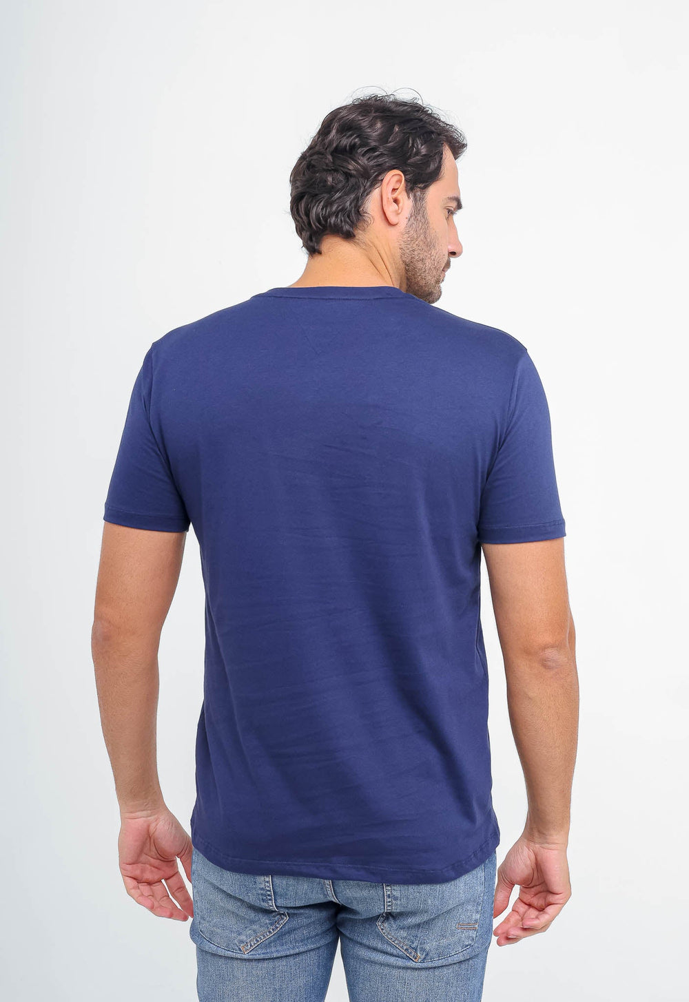 Camiseta Tommy Hilfiger Faixa Tricolor - Live - Henri Store