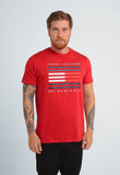 Camiseta Tommy Hilfiger Flag Stripes - Henri Store
