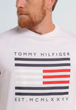 Camiseta Tommy Hilfiger Flag Stripes - Henri Store