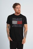 Camiseta Tommy Hilfiger Flag Stripes - Henri Store