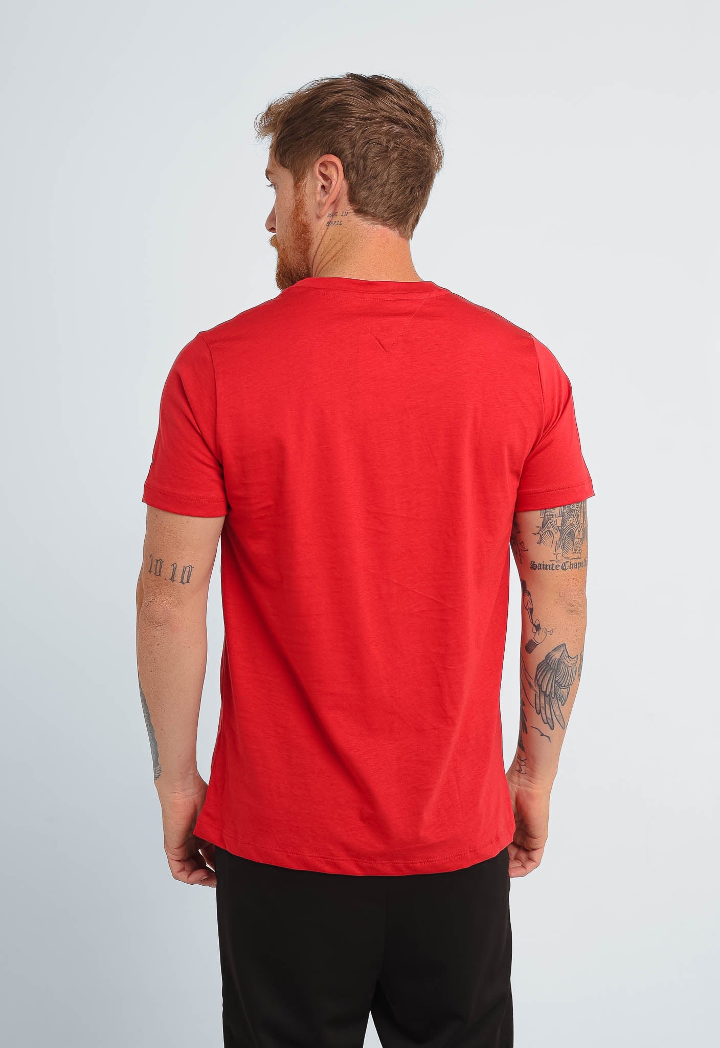 Camiseta Tommy Hilfiger Flag Stripes - Henri Store