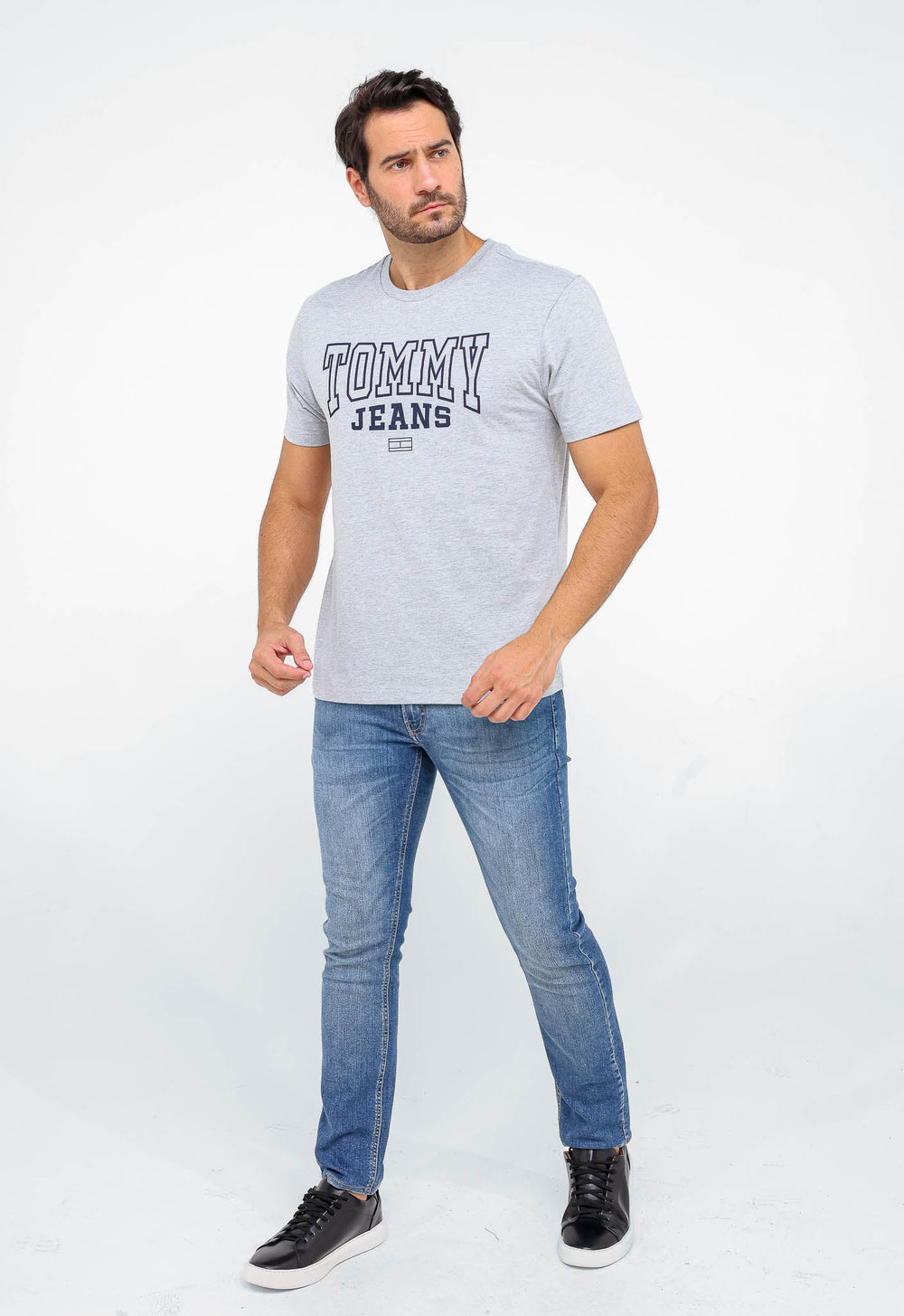 Camiseta Tommy Hilfiger Jeans Arc Entry Graphic - Henri Store