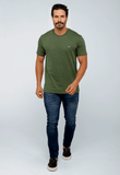 Camiseta Tommy Hilfiger Jeans Básica Logo Peito - LIVE - Henri Store