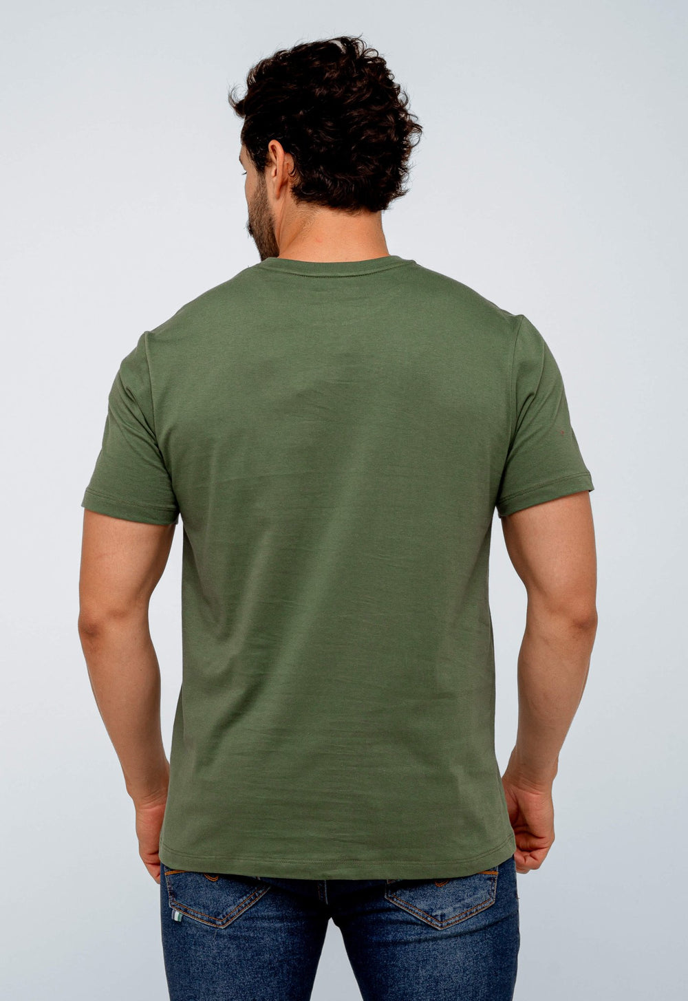 Camiseta Tommy Hilfiger Jeans Básica Logo Peito - LIVE - Henri Store