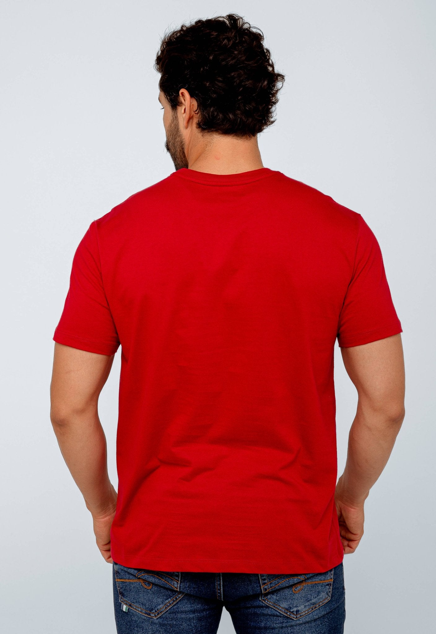 Camiseta Tommy Hilfiger Jeans Básica Logo Peito - LIVE - Henri Store