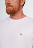 Camiseta Tommy Hilfiger Jeans Básica Logo Peito - LIVE - Henri Store