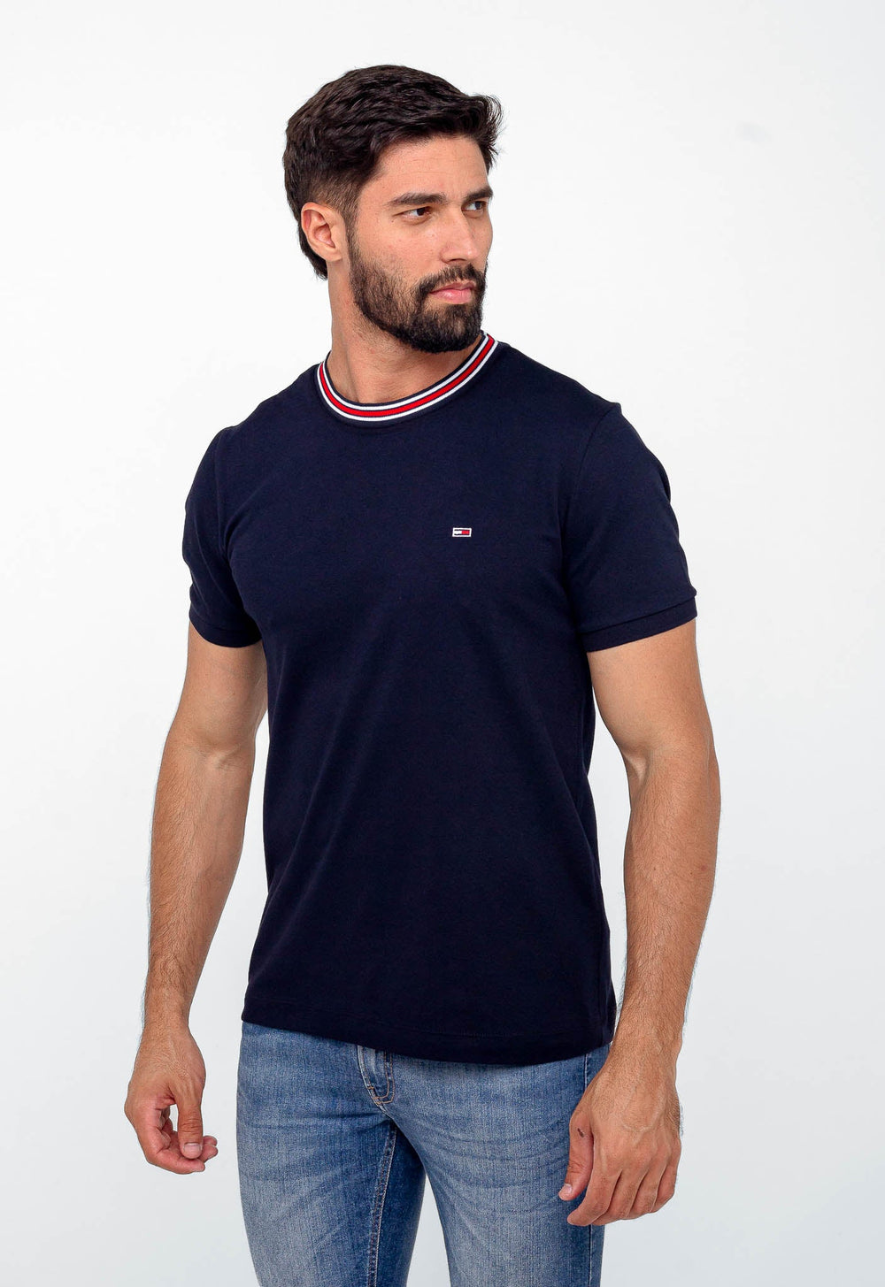 Camiseta Tommy Hilfiger Jeans Básica - Henri Store