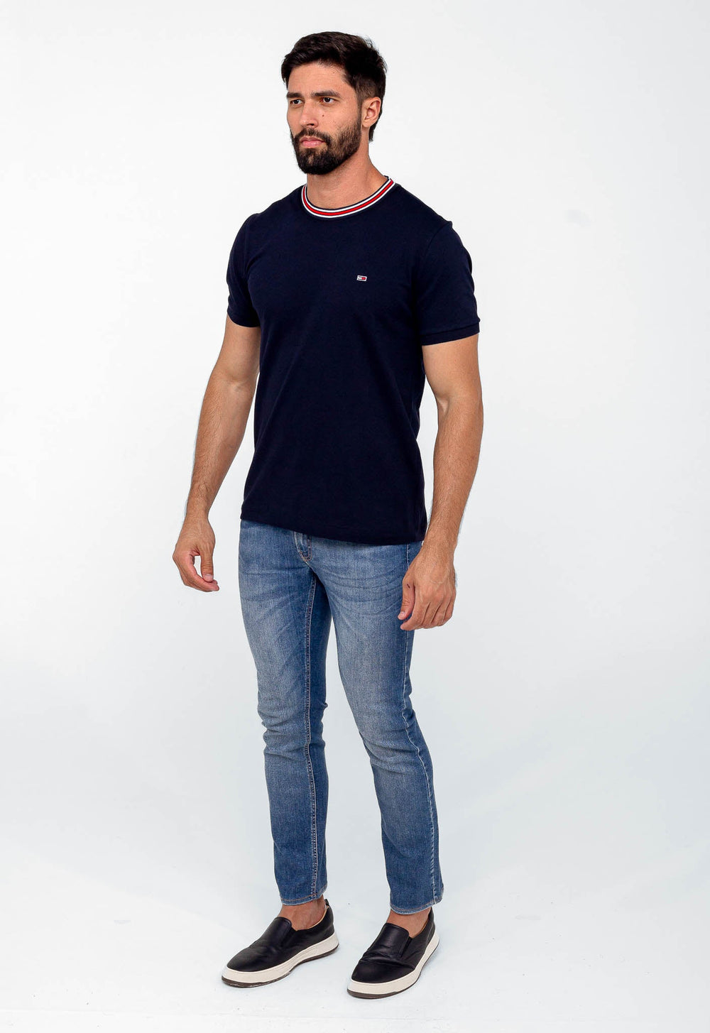 Camiseta Tommy Hilfiger Jeans Básica - Henri Store