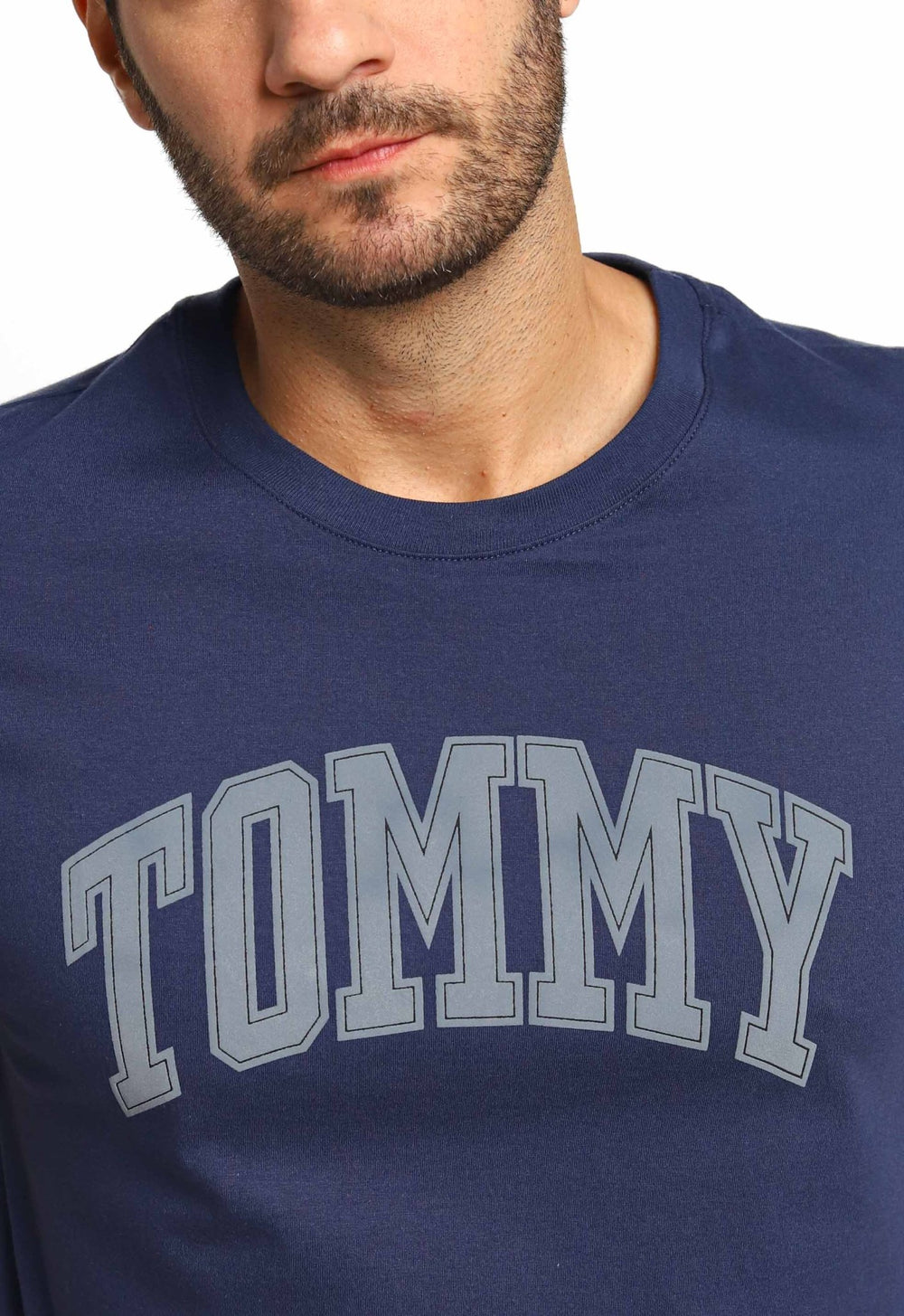 Camiseta Tommy Hilfiger Jeans Center Logo - Sale - Henri Store
