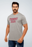 Camiseta Tommy Hilfiger Jeans Estampa College - Henri Store
