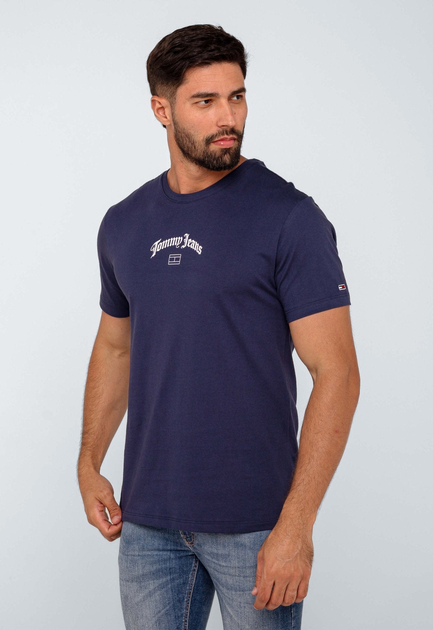 Camiseta Tommy Hilfiger Jeans Grunge Arch - Henri Store