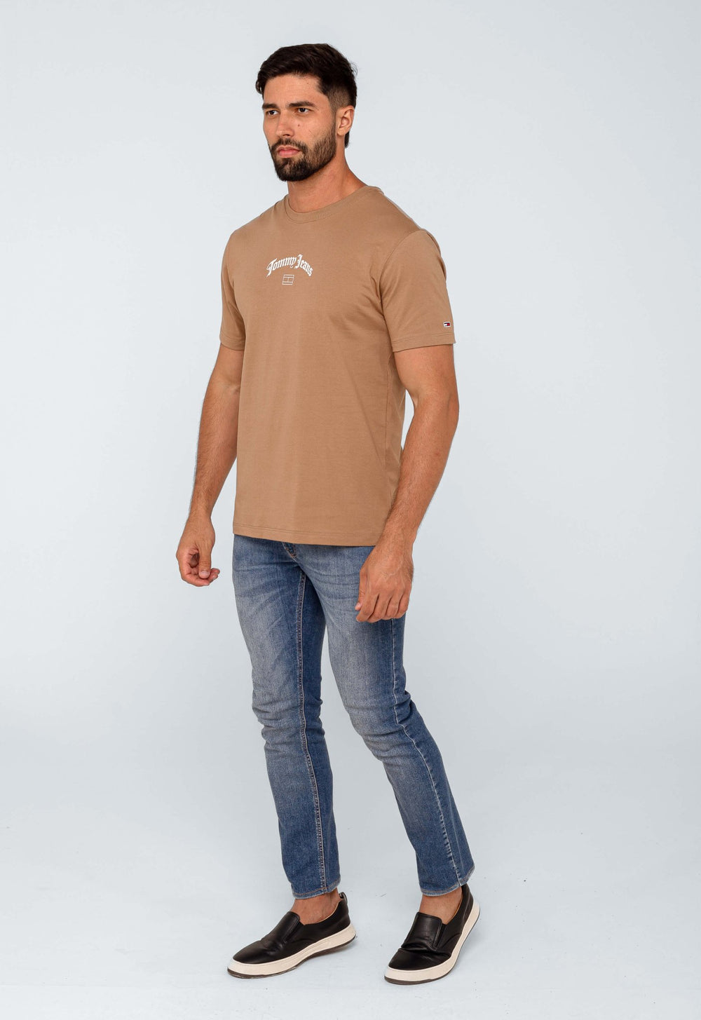 Camiseta Tommy Hilfiger Jeans Grunge Arch - Henri Store