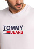 Camiseta Tommy Hilfiger Jeans Logo Central - Sale - Henri Store