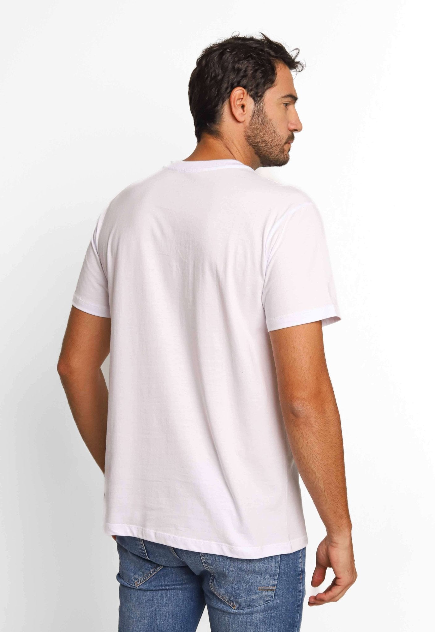 Camiseta Tommy Hilfiger Jeans Logo Central - Sale - Henri Store
