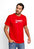 Camiseta Tommy Hilfiger Jeans Logo Central - Sale - Henri Store