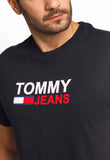 Camiseta Tommy Hilfiger Jeans Logo Central - Sale - Henri Store