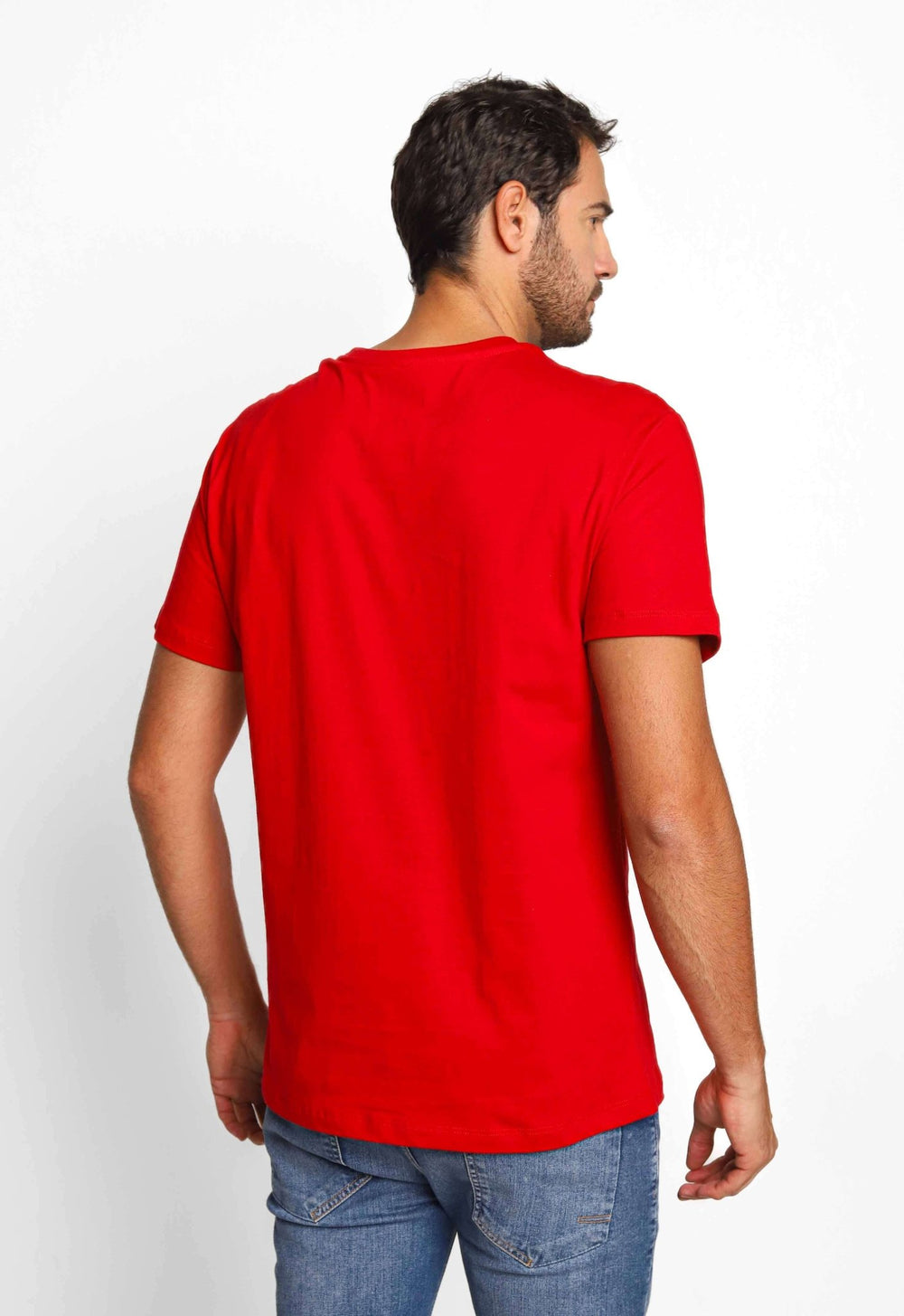 Camiseta Tommy Hilfiger Jeans Logo Central - Sale - Henri Store