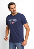 Camiseta Tommy Hilfiger Jeans Logo Central - Sale - Henri Store