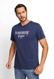 Camiseta Tommy Hilfiger Jeans Logo Central - Sale - Henri Store