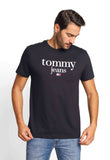 Camiseta Tommy Hilfiger Jeans Logo Central - Sale - Henri Store
