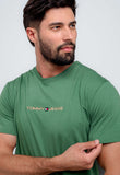 Camiseta Tommy Hilfiger Jeans Logo Central - Henri Store