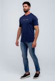 Camiseta Tommy Hilfiger Jeans Logo Central - Henri Store