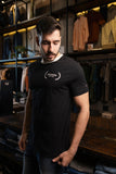 Camiseta Tommy Hilfiger Laurel Tipped Tee Preto - Henri Store