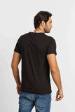 Camiseta Tommy Hilfiger Laurel Tipped Tee Preto - Henri Store