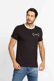 Camiseta Tommy Hilfiger Laurel Tipped Tee Preto - Henri Store