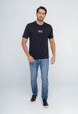 Camiseta Tommy Hilfiger Logo Central Bordado - Henri Store