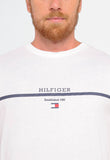 Camiseta Tommy Hilfiger Logo Central Established - Henri Store