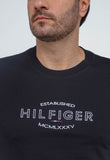 Camiseta Tommy Hilfiger Logo Central MCMLXXXV - Henri Store