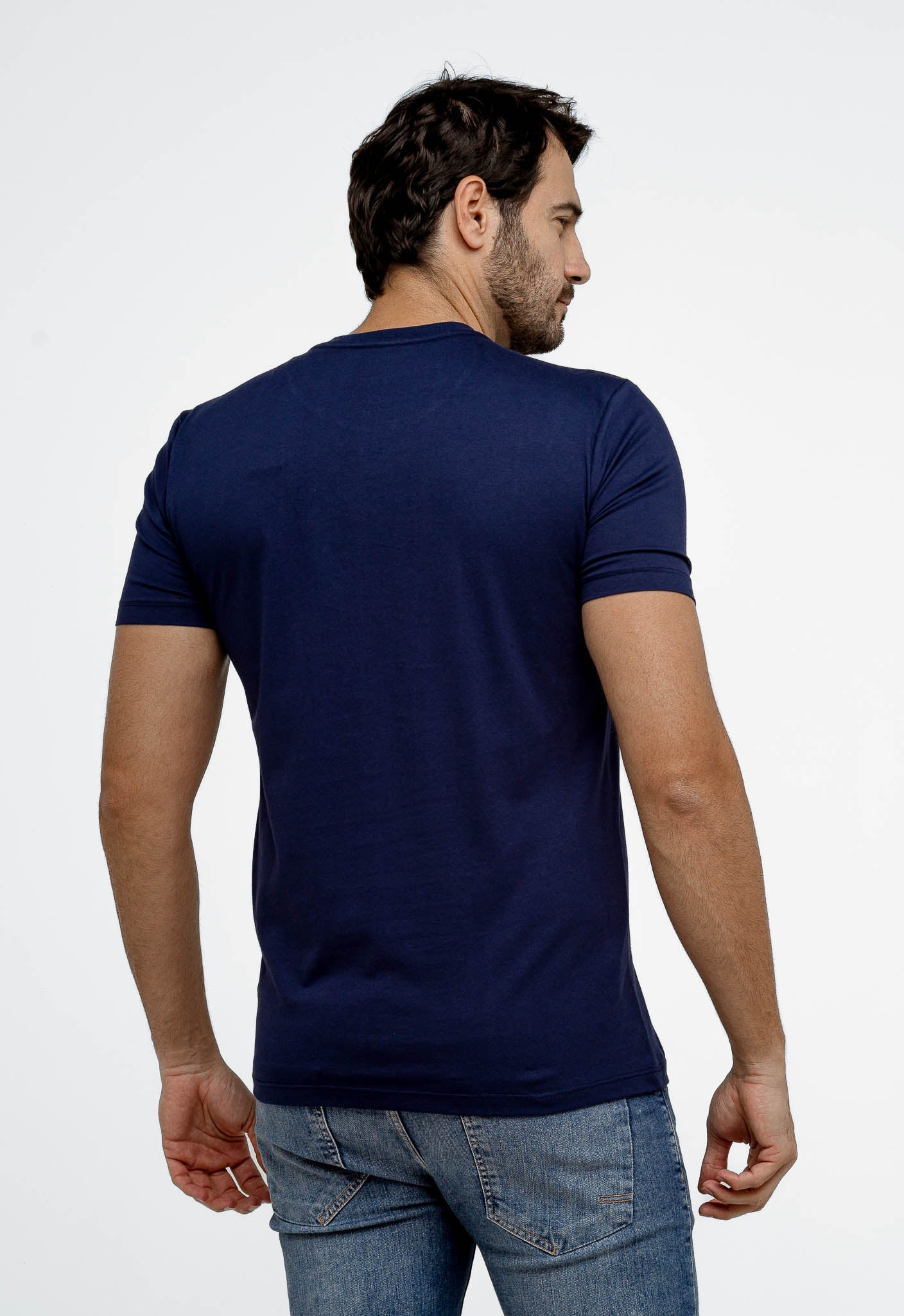Camiseta Tommy Hilfiger Logo Central - Henri Store