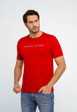 Camiseta Tommy Hilfiger Logo Central - Henri Store