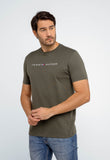Camiseta Tommy Hilfiger Logo Central - Henri Store