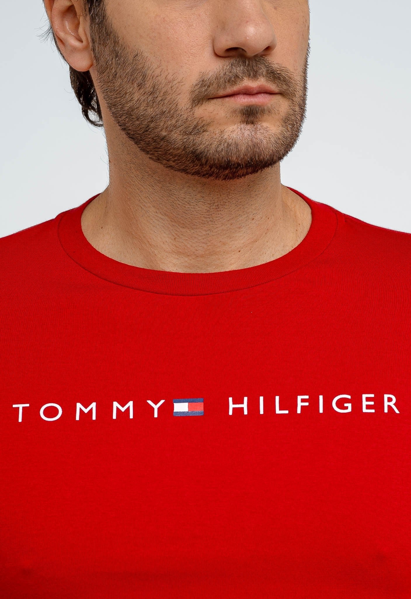 Camiseta Tommy Hilfiger Logo Central - Henri Store