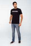 Camiseta Tommy Hilfiger Logo Central - Henri Store