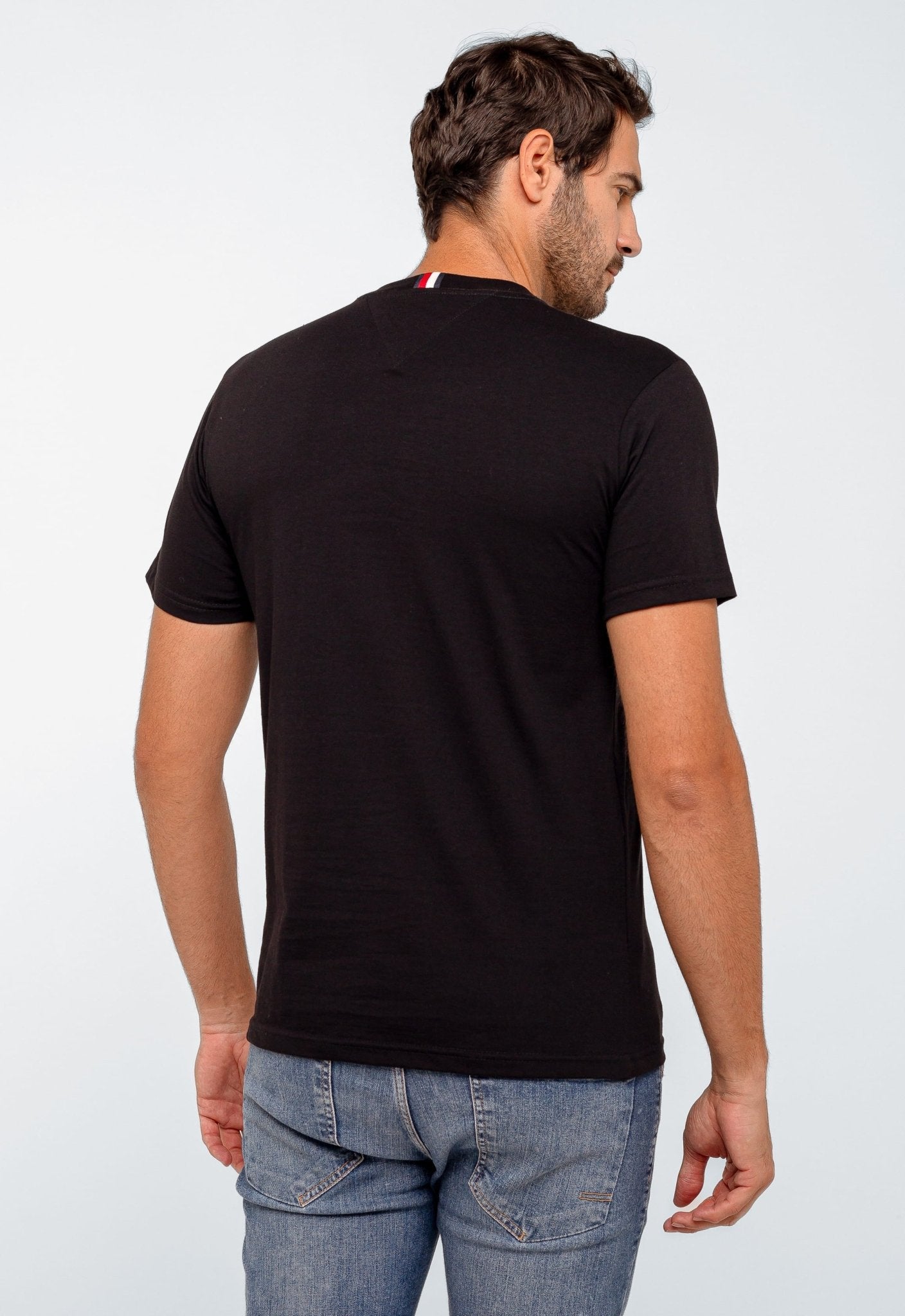 Camiseta Tommy Hilfiger Logo Central - Henri Store