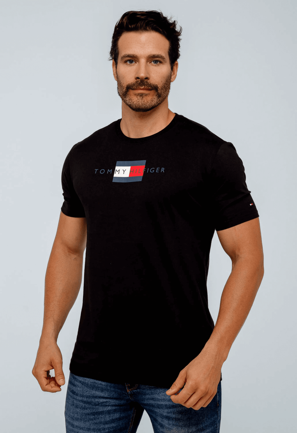 Camiseta Tommy Hilfiger Logo Central - Henri Store