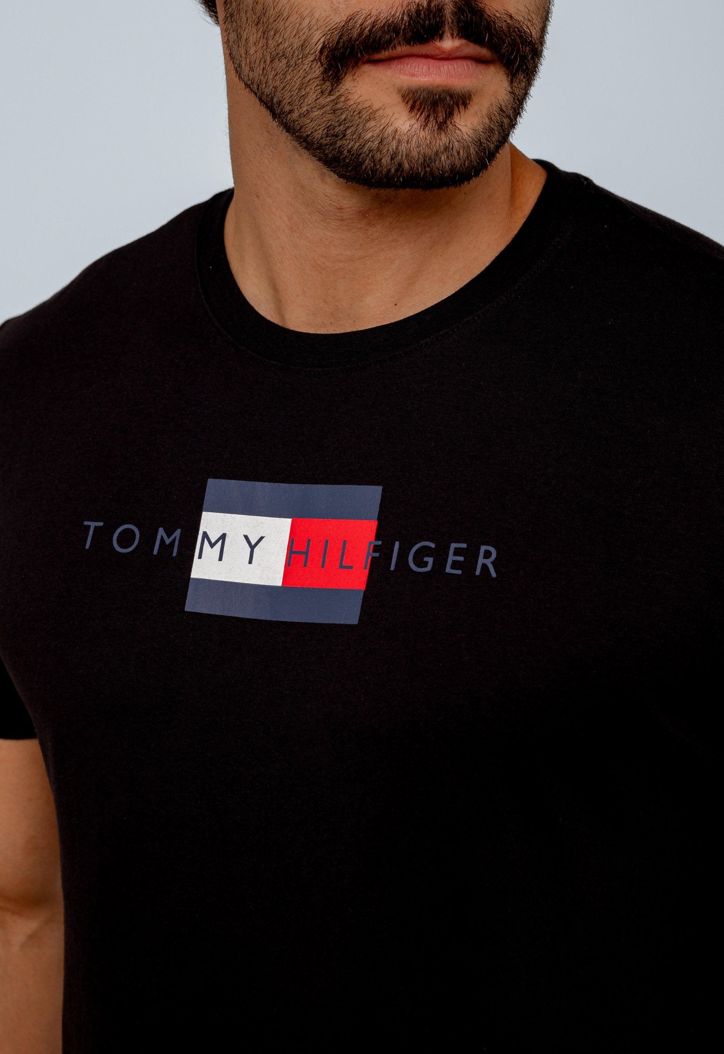 Camiseta Tommy Hilfiger Logo Central - Henri Store