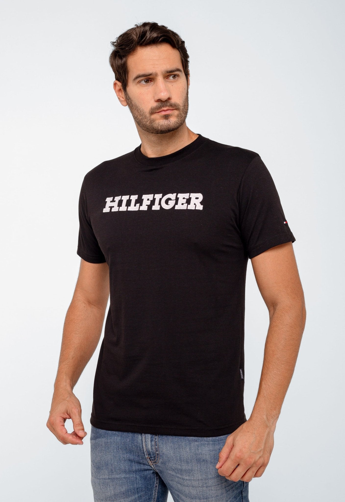 Camiseta Tommy Hilfiger Logo Central - Henri Store