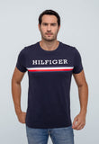 Camiseta Tommy Hilfiger Logo Centralizer - Henri Store