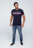 Camiseta Tommy Hilfiger Logo Centralizer - Henri Store