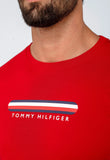 Camiseta Tommy Hilfiger Logo em Relevo - Henri Store