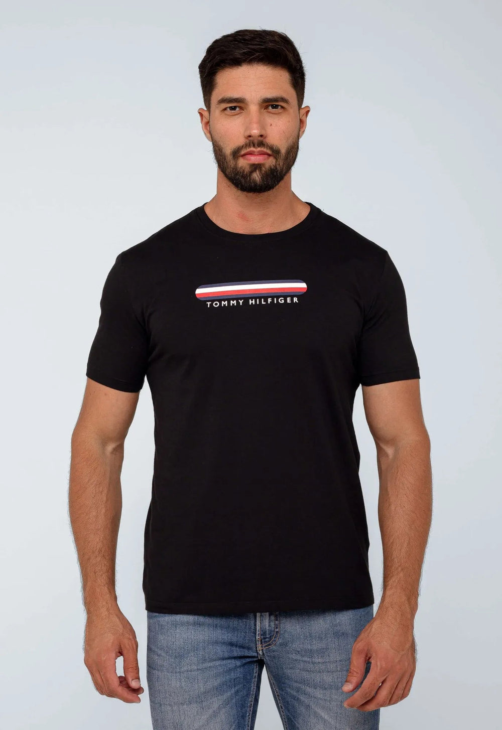 Camiseta Tommy Hilfiger Logo em Relevo - Henri Store