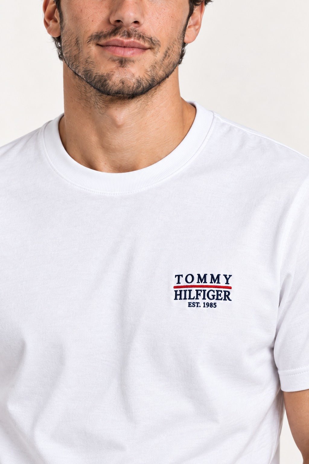 Camiseta Tommy Hilfiger Logo Est. 1985 - Live - Henri Store