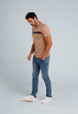 Camiseta Tommy Hilfiger Logo Faixa Colorida - Henri Store